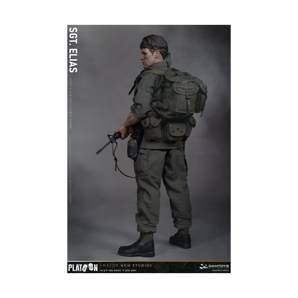 DAMTOYS - Pelotón - Sargento Elias 1/6 Coleccionable