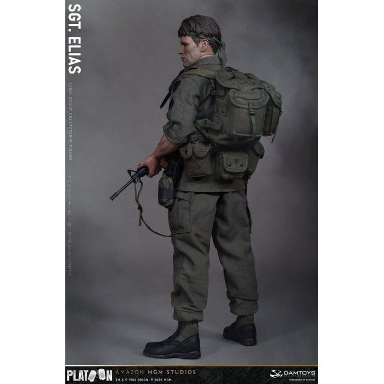 DAMTOYS - Pelotón - Sargento Elias 1/6 Coleccionable