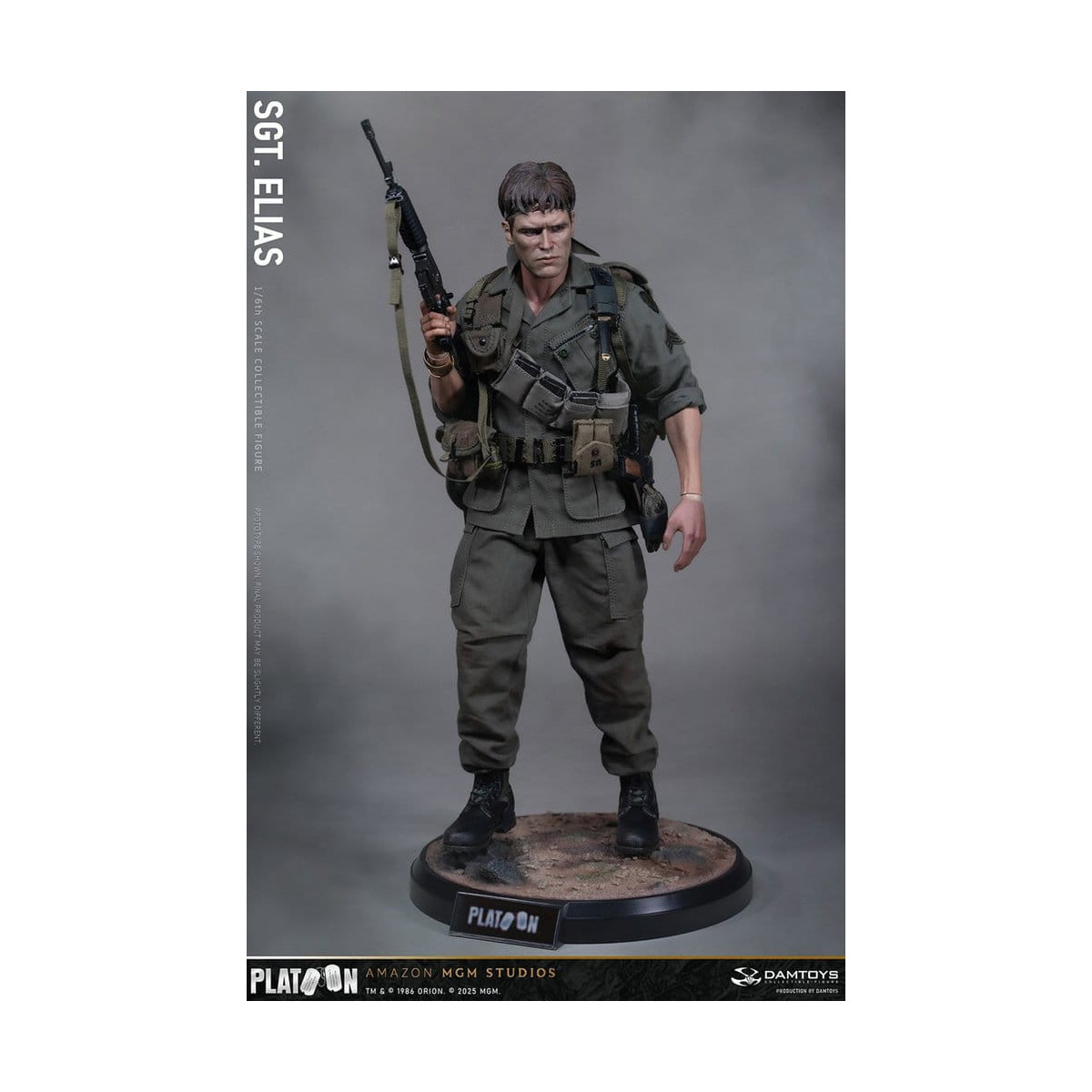 DAMTOYS - Pelotón - Sargento Elias 1/6 Coleccionable