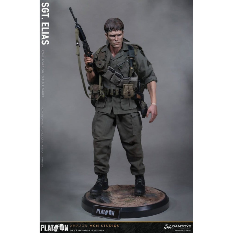 DAMTOYS - Pelotón - Sargento Elias 1/6 Coleccionable