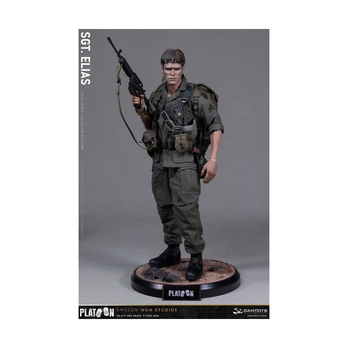 DAMTOYS - Pelotón - Sargento Elias 1/6 Coleccionable