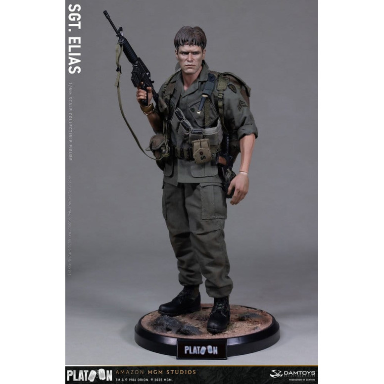 DAMTOYS - Pelotón - Sargento Elias 1/6 Coleccionable