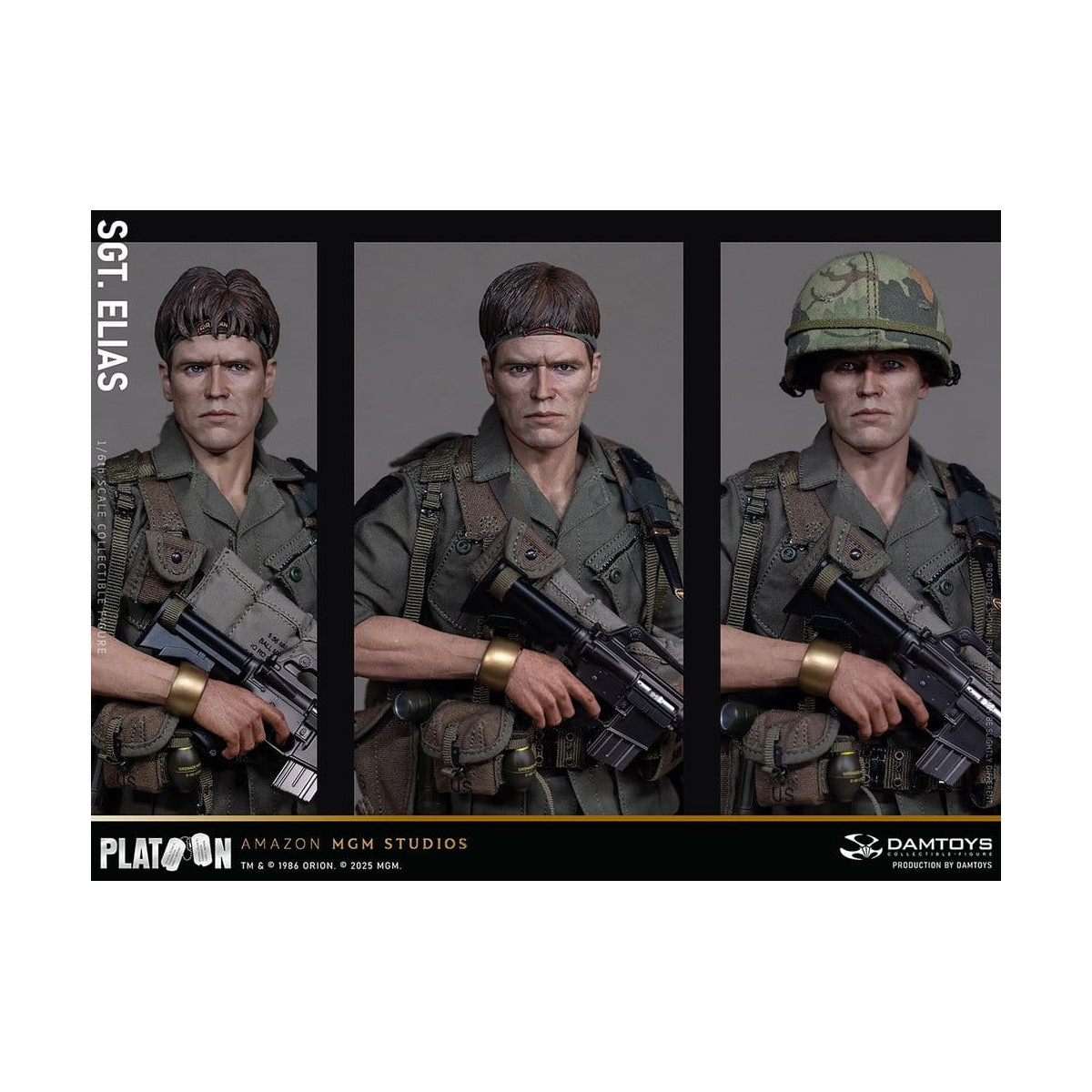DAMTOYS - Pelotón - Sargento Elias 1/6 Coleccionable