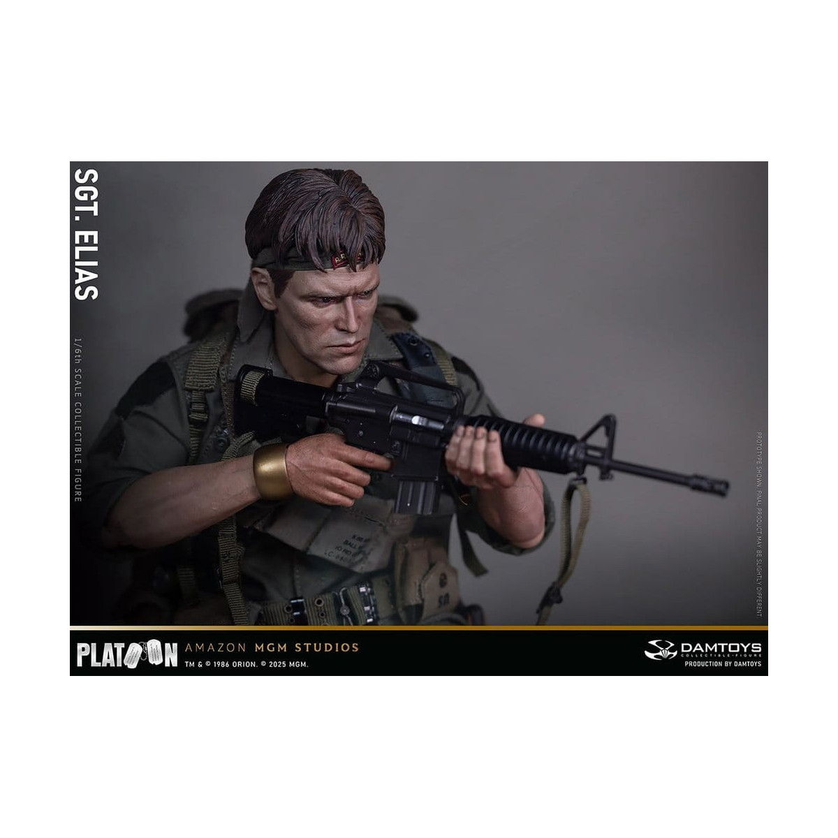 DAMTOYS - Pelotón - Sargento Elias 1/6 Coleccionable