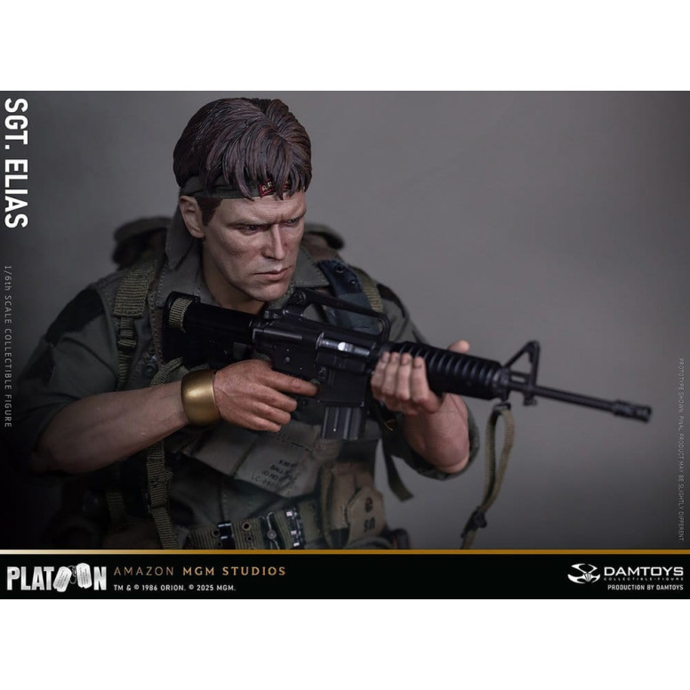 DAMTOYS - Pelotón - Sargento Elias 1/6 Coleccionable