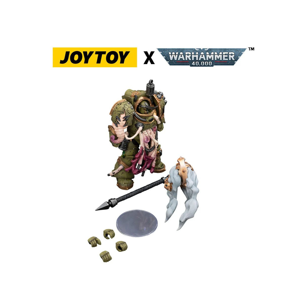 Joytoy - Guardia de la Muerte - Blightlord Terminator 2 con mayal de corrupción 1/18 - Warhammer 40k