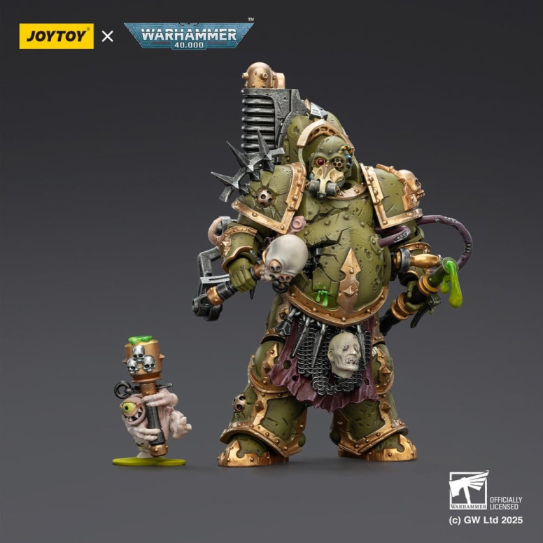 Joytoy - Guardia de la Muerte - Foul Blight spawn con Plague Sprayer 1/18 - Warhammer 40k