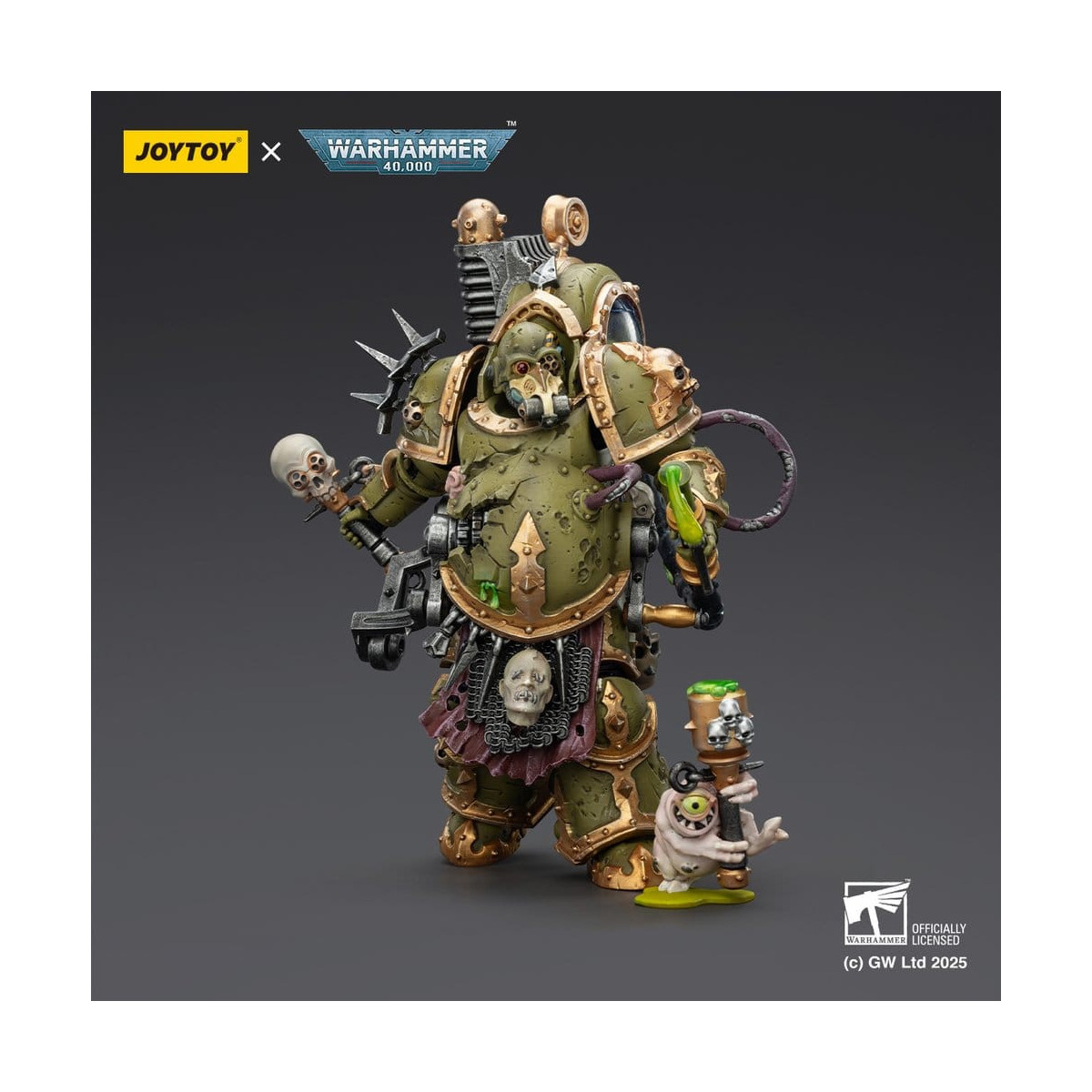 Joytoy - Guardia de la Muerte - Foul Blight spawn con Plague Sprayer 1/18 - Warhammer 40k