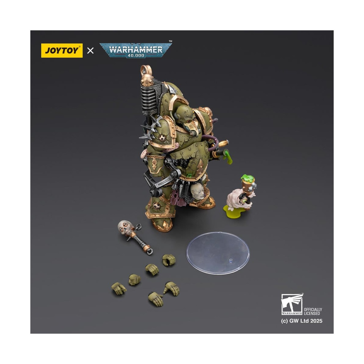 Joytoy - Guardia de la Muerte - Foul Blight spawn con Plague Sprayer 1/18 - Warhammer 40k