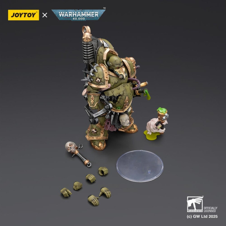 Joytoy - Guardia de la Muerte - Foul Blight spawn con Plague Sprayer 1/18 - Warhammer 40k