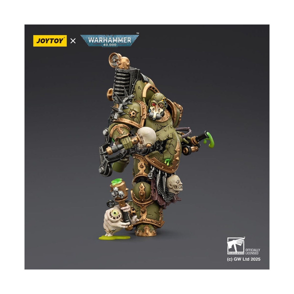 Joytoy - Guardia de la Muerte - Foul Blight spawn con Plague Sprayer 1/18 - Warhammer 40k