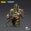 Joytoy - Guardia de la Muerte - Señor de la Virulencia con Puño de Poder y Lanzador de Plaga Gemelo 1/18 - Warhammer 40k