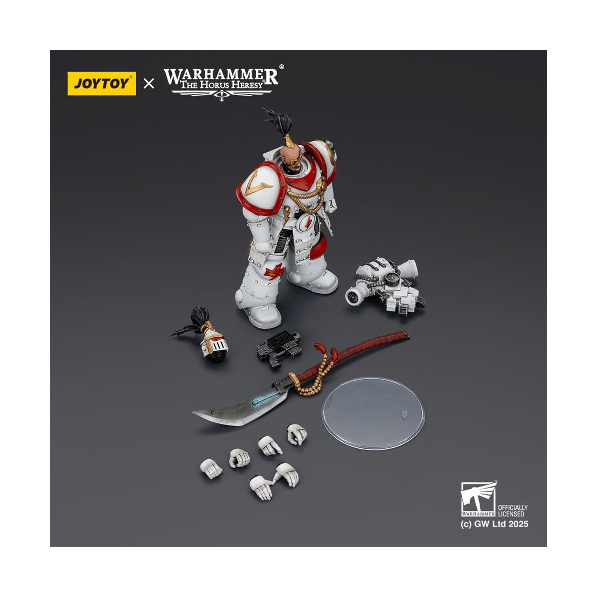 JoyToy Space Marines - Cicatrices Blancas - Pretor de la Legión 1/18 - La Herejía de Horus