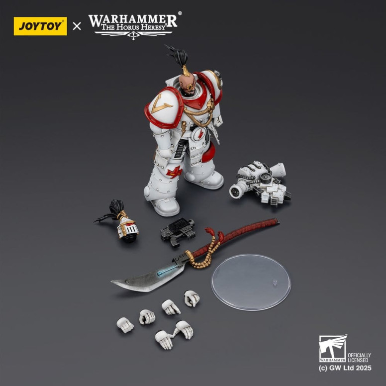JoyToy Space Marines - Cicatrices Blancas - Pretor de la Legión 1/18 - La Herejía de Horus