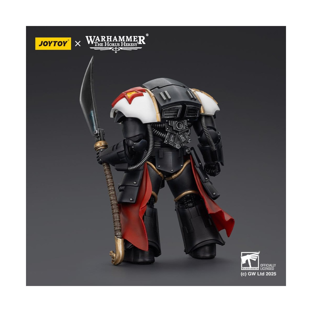 JoyToy Space Marines - Cicatrices Blancas - Ebon Keshig Terminator 1 con Power Glaive 1/18 - La Herejía de Horus