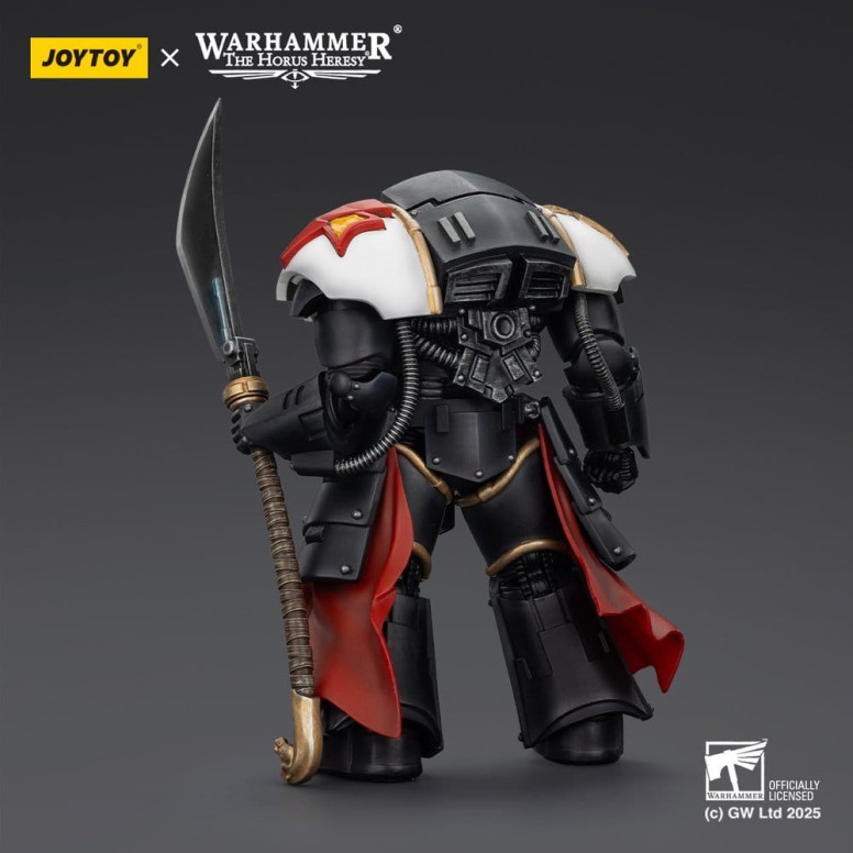 JoyToy Space Marines - Cicatrices Blancas - Ebon Keshig Terminator 1 con Power Glaive 1/18 - La Herejía de Horus