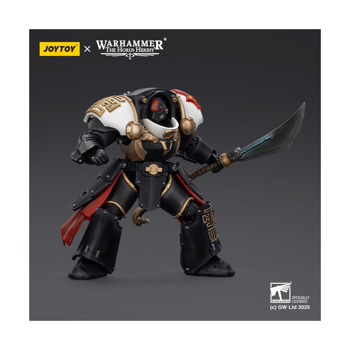 JoyToy Space Marines - Cicatrices Blancas - Ebon Keshig Terminator 1 con Power Glaive 1/18 - La Herejía de Horus