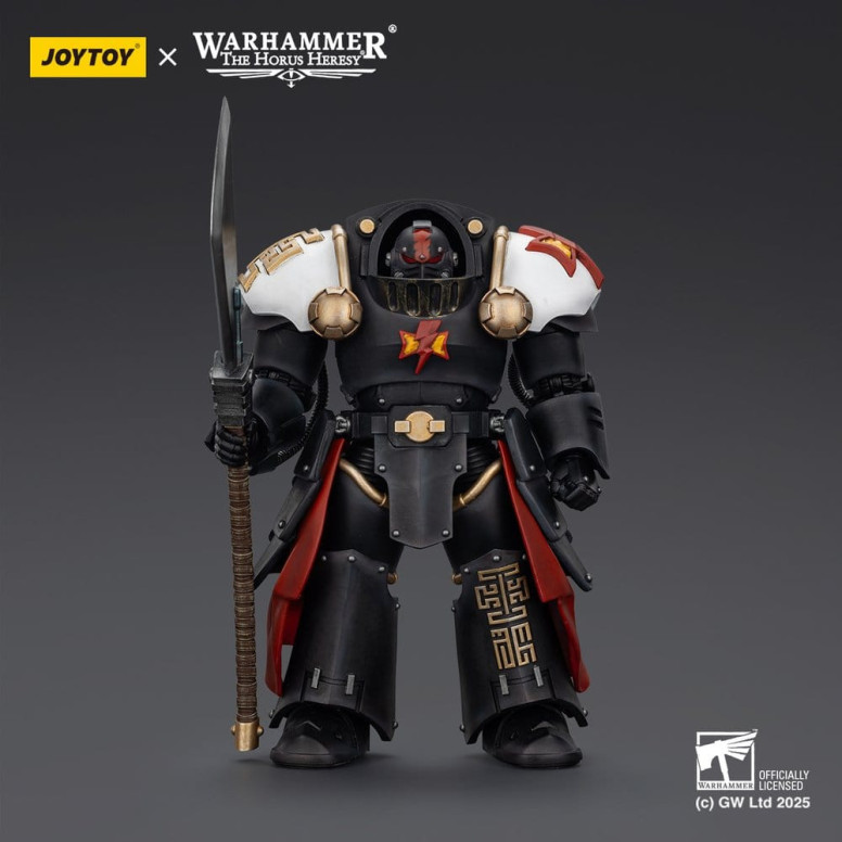 JoyToy Space Marines - Cicatrices Blancas - Ebon Keshig Terminator 2 con Power Glaive 1/18 - La Herejía de Horus