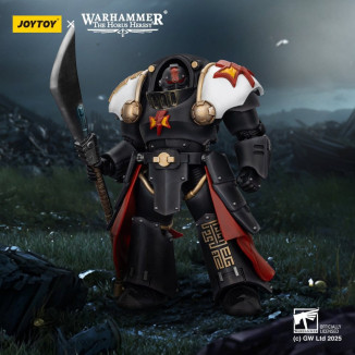 JoyToy Space Marines - Cicatrices Blancas - Ebon Keshig Terminator 2 con Power Glaive 1/18 - La Herejía de Horus