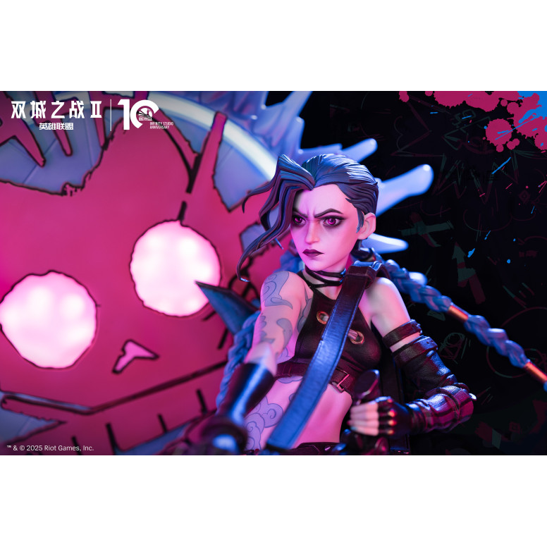 Infinity Studio x Arcane Jinx 1/4 Statue Liga de Leyenda