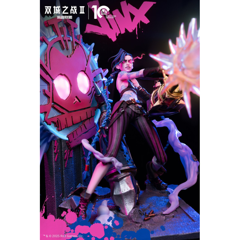 Infinity Studio x Arcane Jinx 1/4 Statue Liga de Leyenda