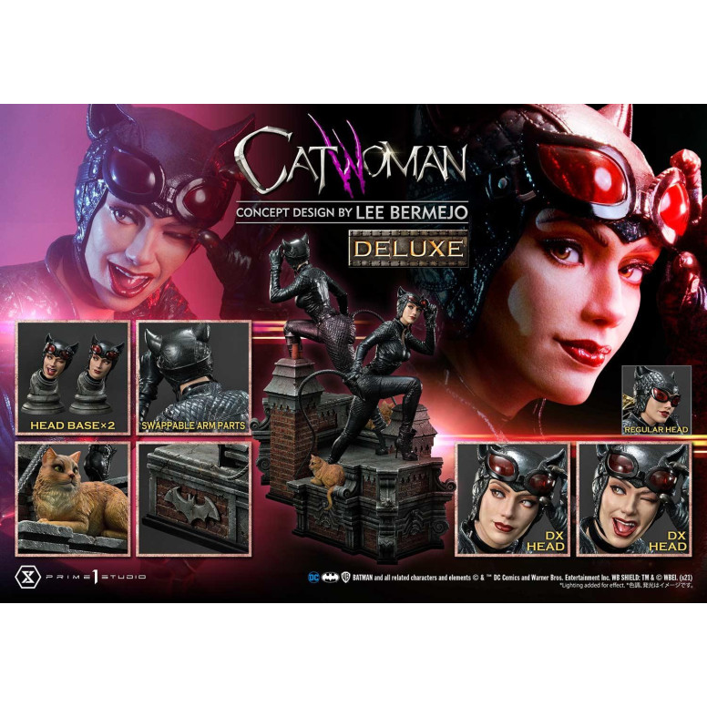 Prime 1 Studio - Catwoman Deluxe (Diseño conceptual de Lee Bermejo) Museum Masterline 1/3