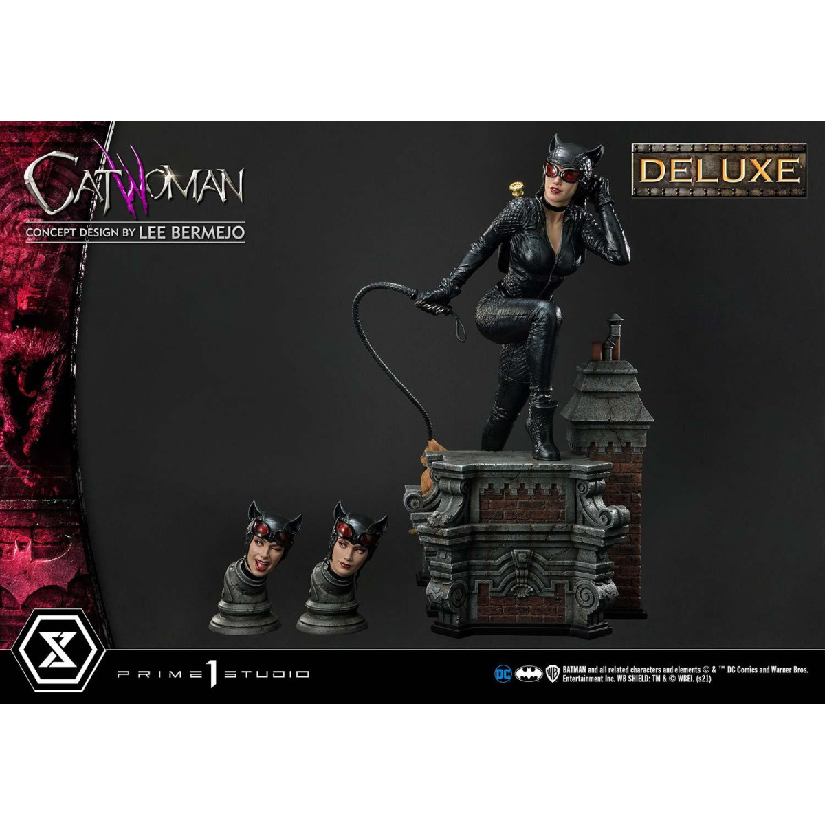 Prime 1 Studio - Catwoman Deluxe (Diseño conceptual de Lee Bermejo) Museum Masterline 1/3