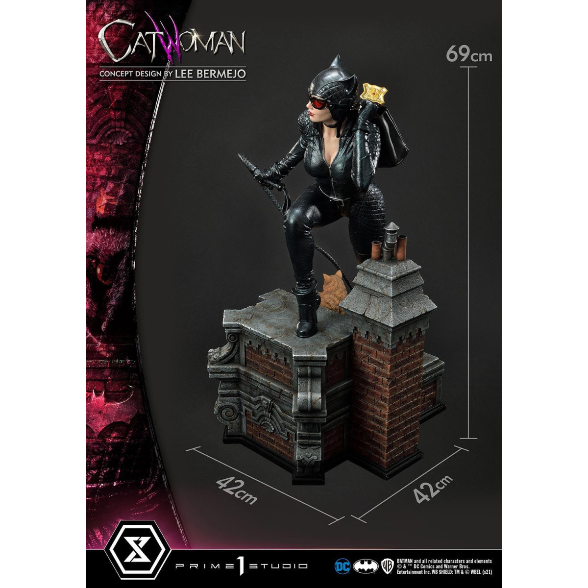 Prime 1 Studio - Catwoman Deluxe (Diseño conceptual de Lee Bermejo) Museum Masterline 1/3