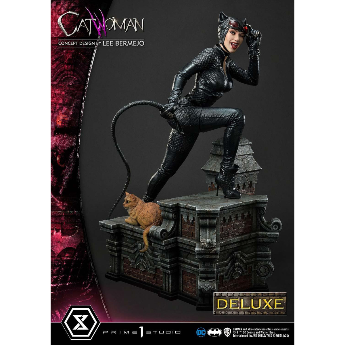 Prime 1 Studio - Catwoman Deluxe (Diseño conceptual de Lee Bermejo) Museum Masterline 1/3