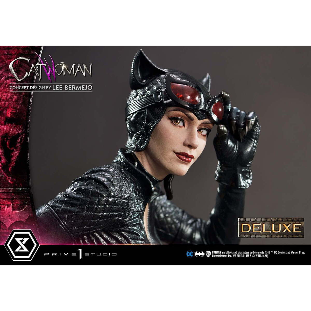 Prime 1 Studio - Catwoman Deluxe (Diseño conceptual de Lee Bermejo) Museum Masterline 1/3