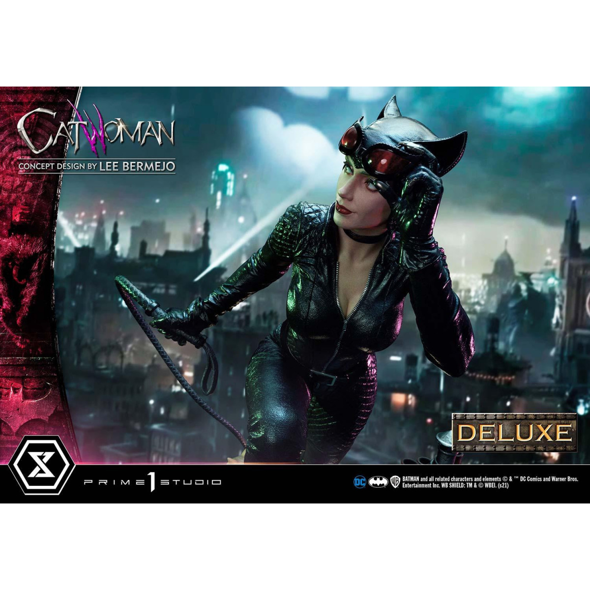 Prime 1 Studio - Catwoman Deluxe (Diseño conceptual de Lee Bermejo) Museum Masterline 1/3