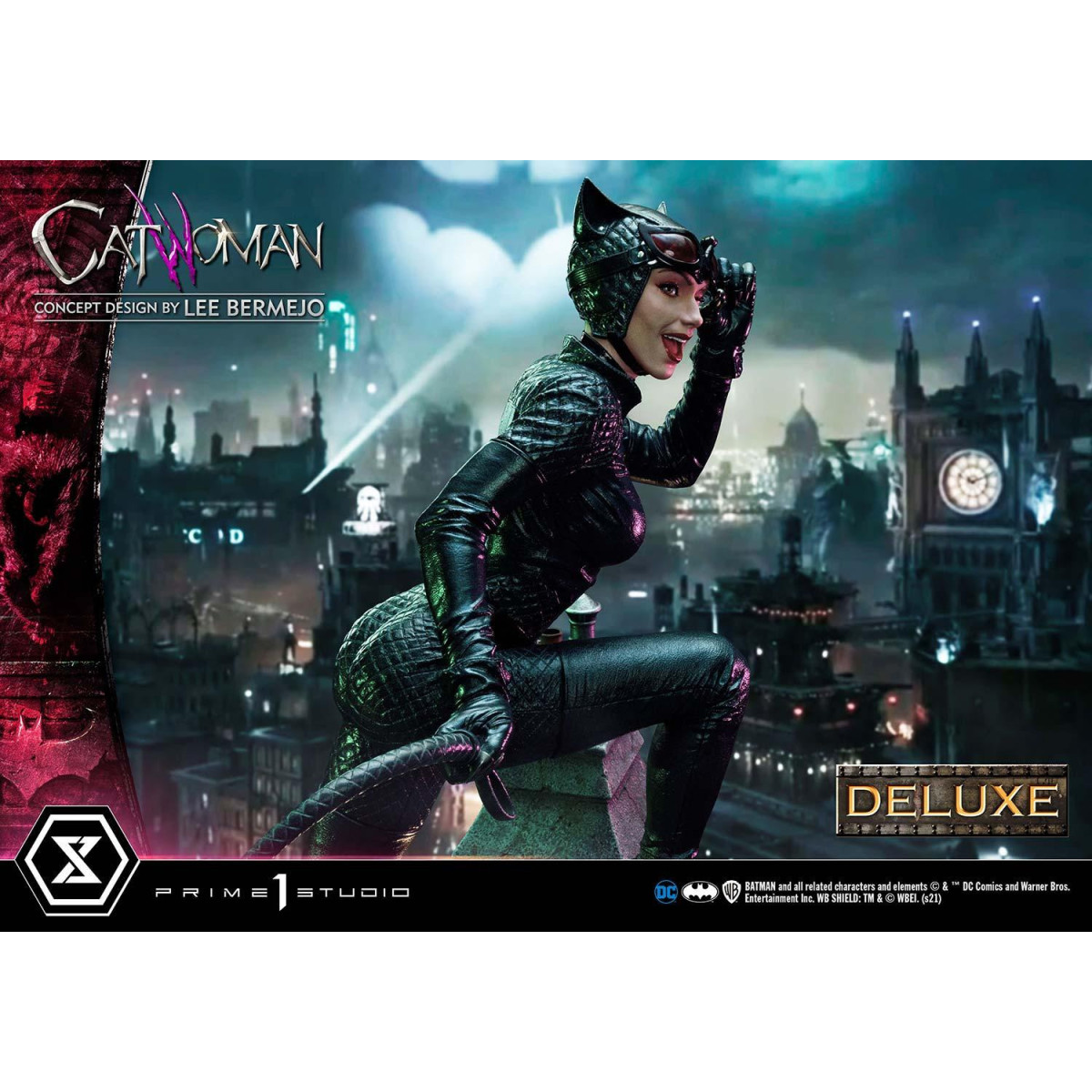 Prime 1 Studio - Catwoman Deluxe (Diseño conceptual de Lee Bermejo) Museum Masterline 1/3
