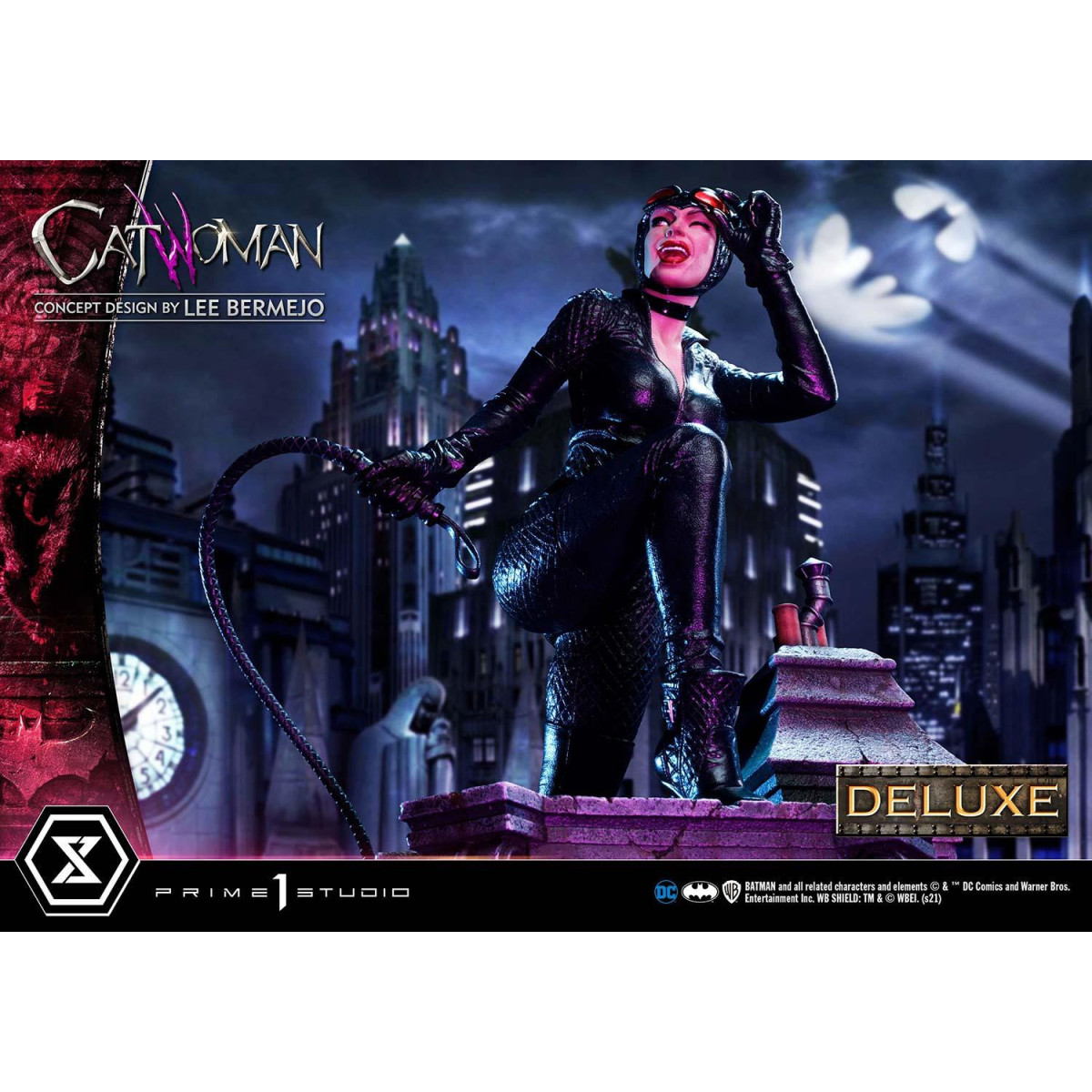 Prime 1 Studio - Catwoman Deluxe (Diseño conceptual de Lee Bermejo) Museum Masterline 1/3