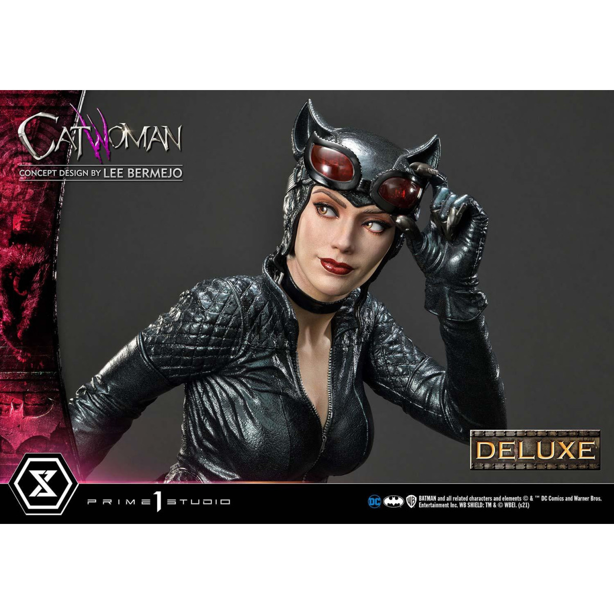 Prime 1 Studio - Catwoman Deluxe (Diseño conceptual de Lee Bermejo) Museum Masterline 1/3