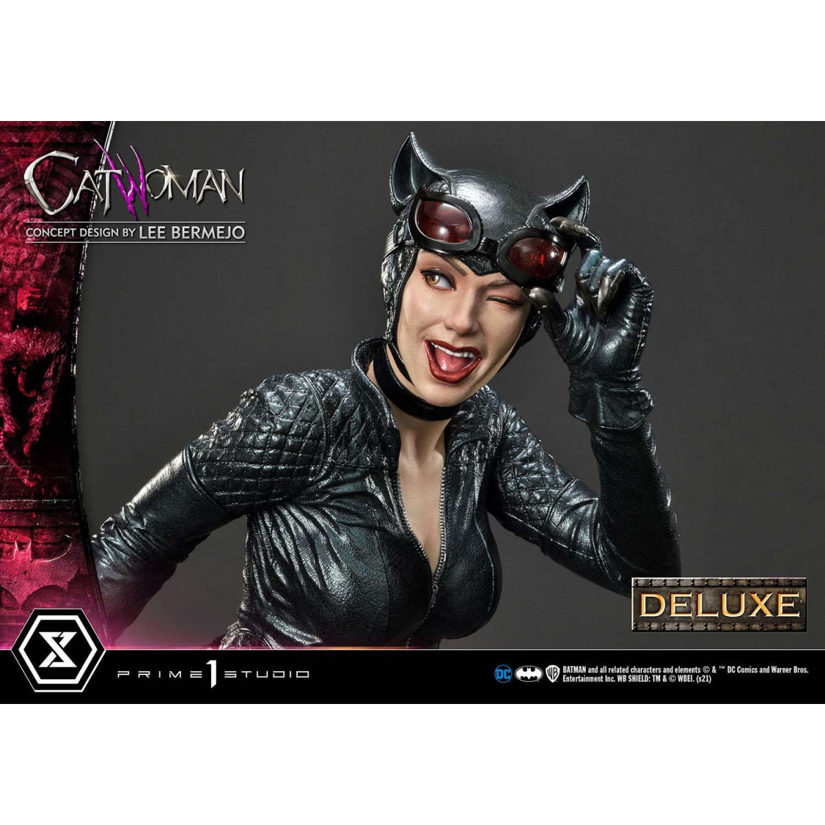 Prime 1 Studio - Catwoman Deluxe (Diseño conceptual de Lee Bermejo) Museum Masterline 1/3