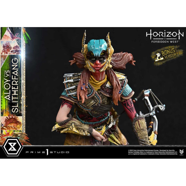 Prime 1 Studio - Aloy vs. The Slitherfang Bonus Version - Horizon Forbidden West Ultimate Diorama Masterline Series