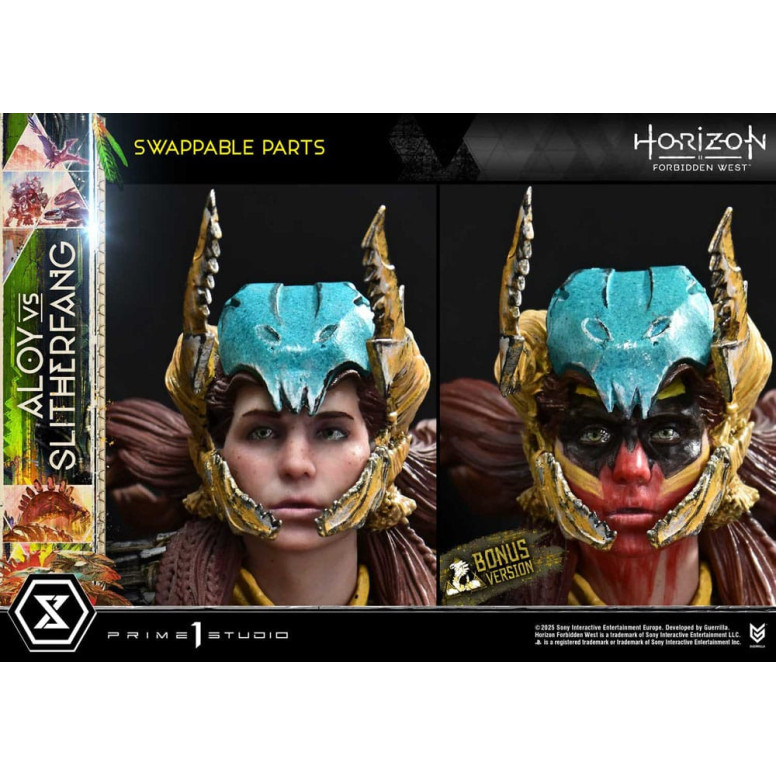 Prime 1 Studio - Aloy vs. The Slitherfang Bonus Version - Horizon Forbidden West Ultimate Diorama Masterline Series