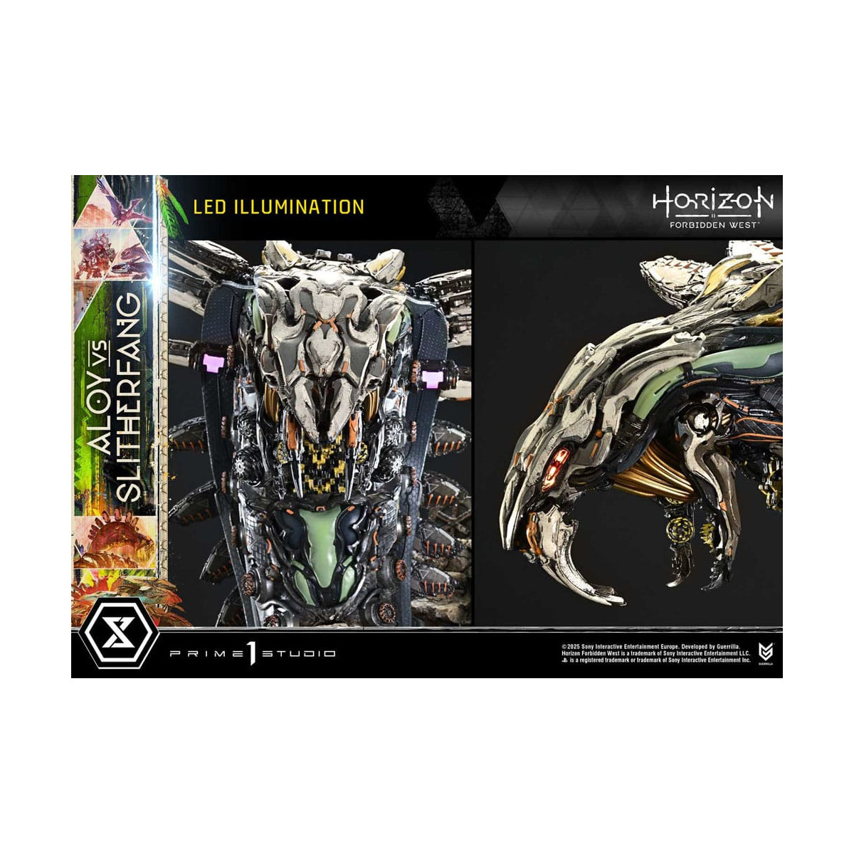 Prime 1 Studio - Aloy vs. The Slitherfang Bonus Version - Horizon Forbidden West Ultimate Diorama Masterline Series