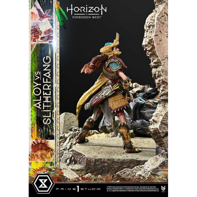 Prime 1 Studio - Aloy vs. The Slitherfang Bonus Version - Horizon Forbidden West Ultimate Diorama Masterline Series