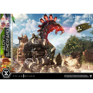 Prime 1 Studio - Aloy vs. The Slitherfang Bonus Version - Horizon Forbidden West Ultimate Diorama Masterline Series