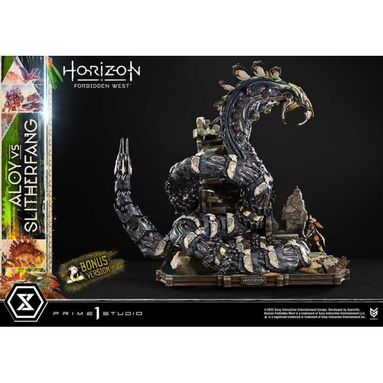 Prime 1 Studio - Aloy vs. The Slitherfang Bonus Version - Horizon Forbidden West Ultimate Diorama Masterline Series