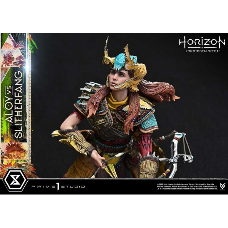 Prime 1 Studio - Aloy vs. The Slitherfang Bonus Version - Horizon Forbidden West Ultimate Diorama Masterline Series