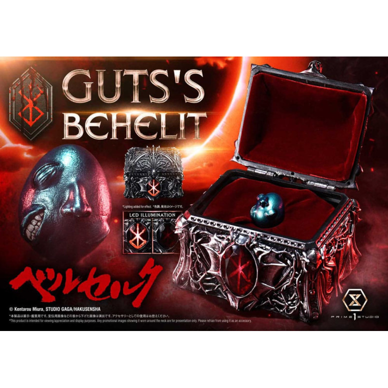 Prime 1 Studio Berserk - Escala de vida Behelit de Guts 1/1