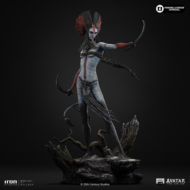 Iron Studios - Varang Art Escala 1/10 - Avatar 3: Fuego y ceniza