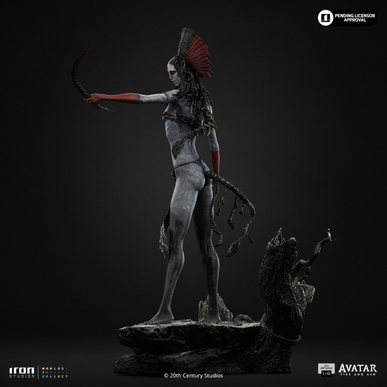 Iron Studios - Varang Art Escala 1/10 - Avatar 3: Fuego y ceniza