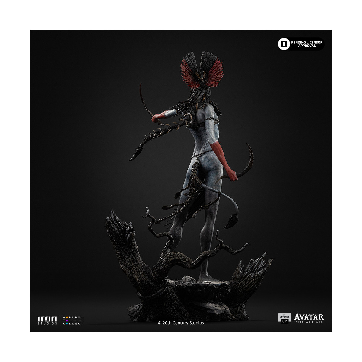 Iron Studios - Varang Art Escala 1/10 - Avatar 3: Fuego y ceniza