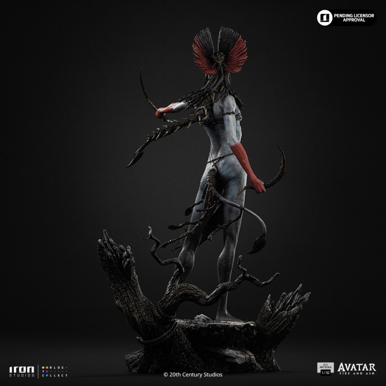 Iron Studios - Varang Art Escala 1/10 - Avatar 3: Fuego y ceniza