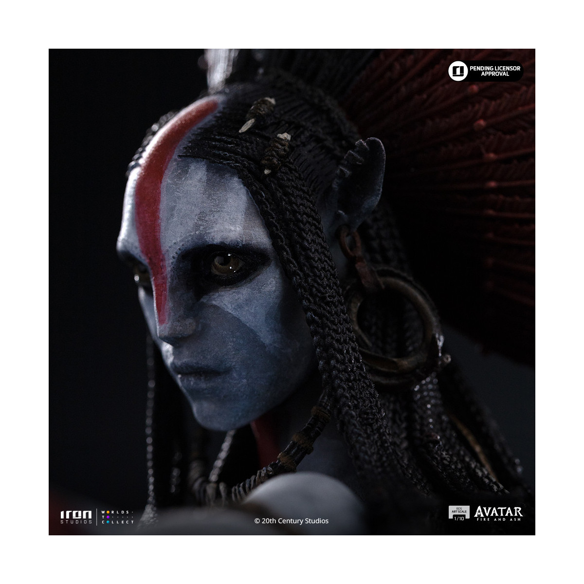 Iron Studios - Varang Art Escala 1/10 - Avatar 3: Fuego y ceniza