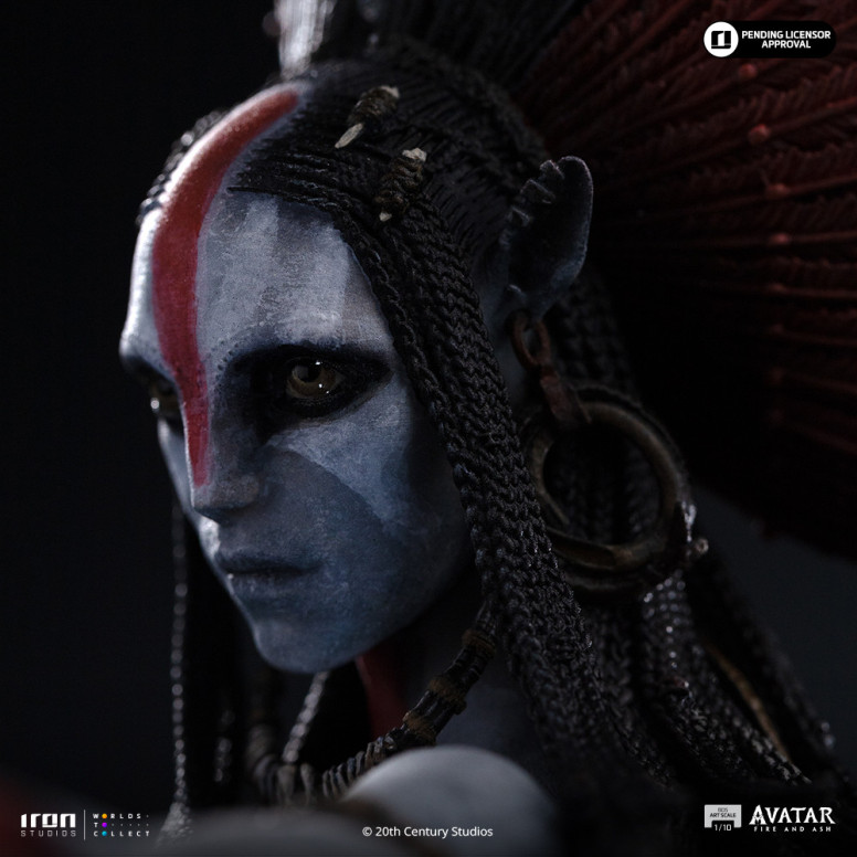 Iron Studios - Varang Art Escala 1/10 - Avatar 3: Fuego y ceniza