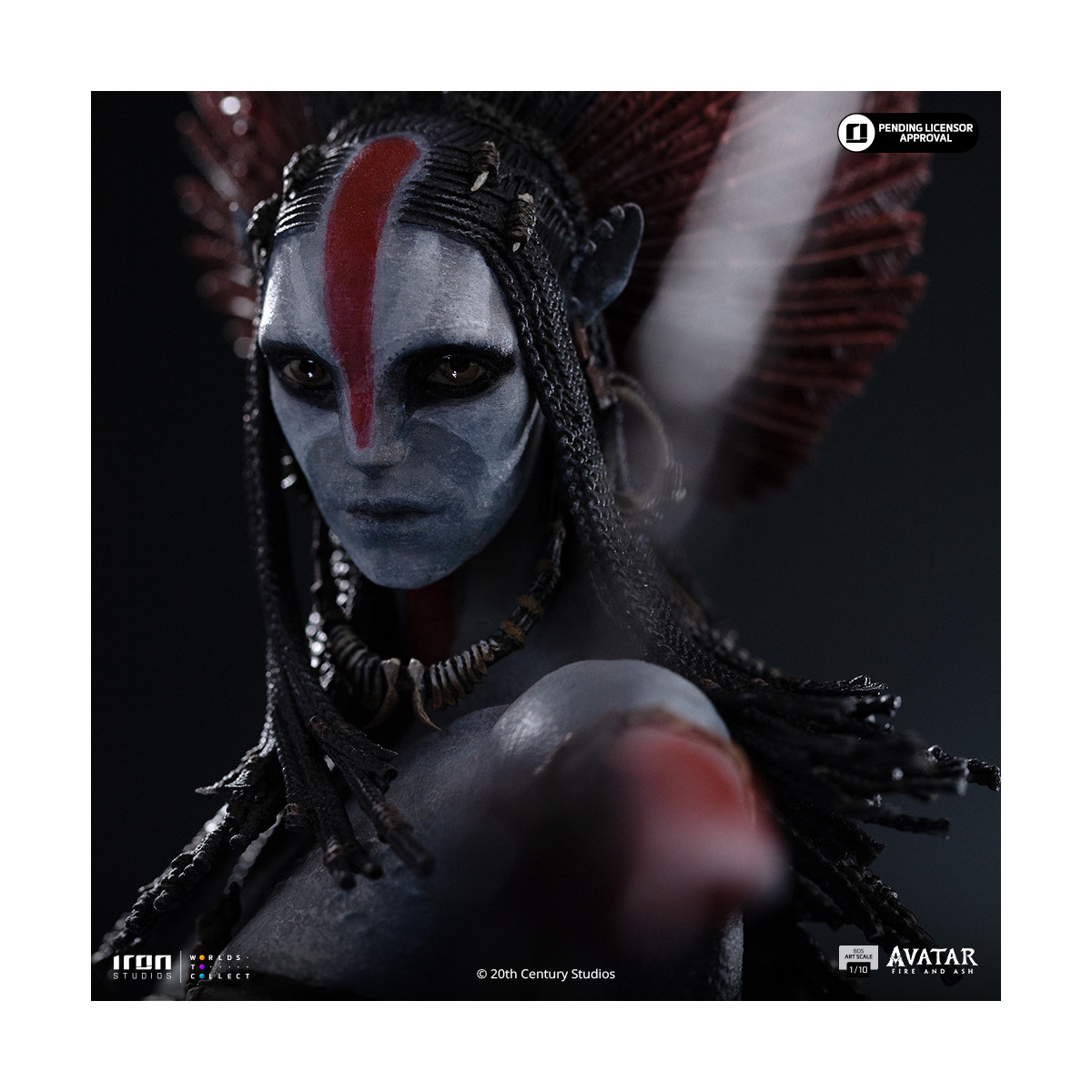 Iron Studios - Varang Art Escala 1/10 - Avatar 3: Fuego y ceniza